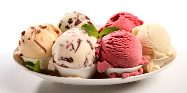 Ice Cream Cone Melting Hot
