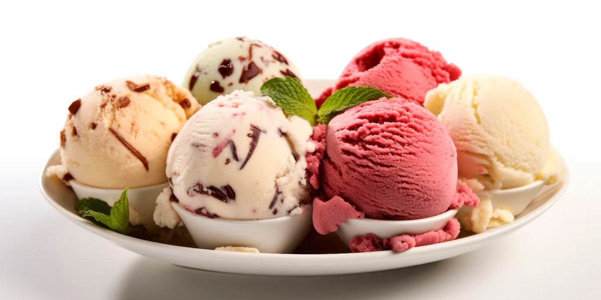Ice Cream Cone Melting Hot
