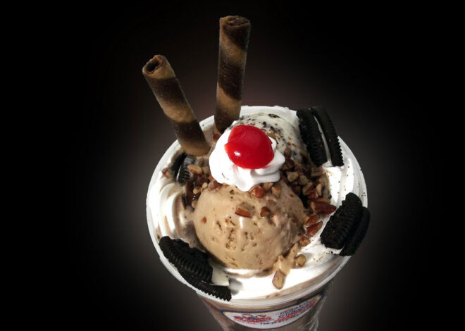 Indulging in Creamy Chocolate Ice Cream